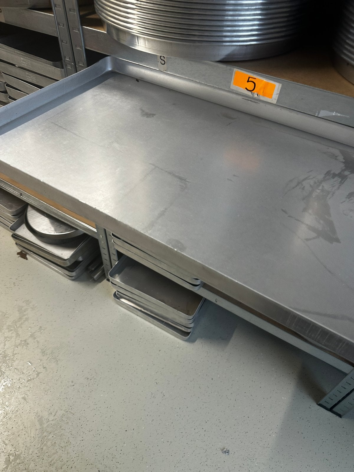 Nieuwe aluminium bakplaten voor professioneel gebruik, Ophalen, Overige typen, Metaal, Nieuw