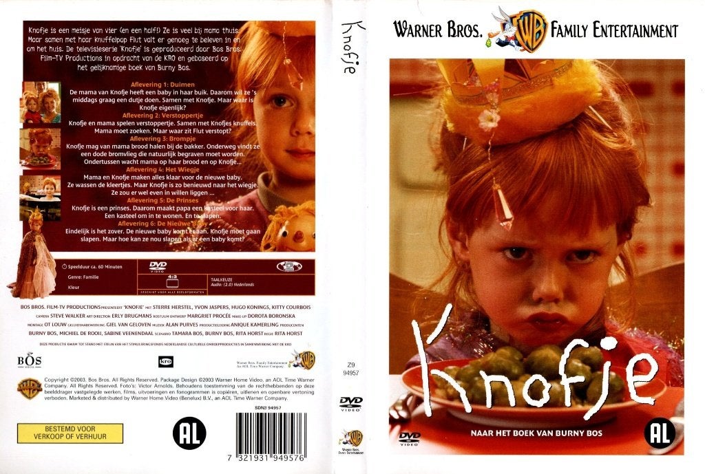 Knofje, Cd's en Dvd's, Dvd's | Kinderen en Jeugd, Alle leeftijden, Ophalen of Verzenden, Zo goed als nieuw