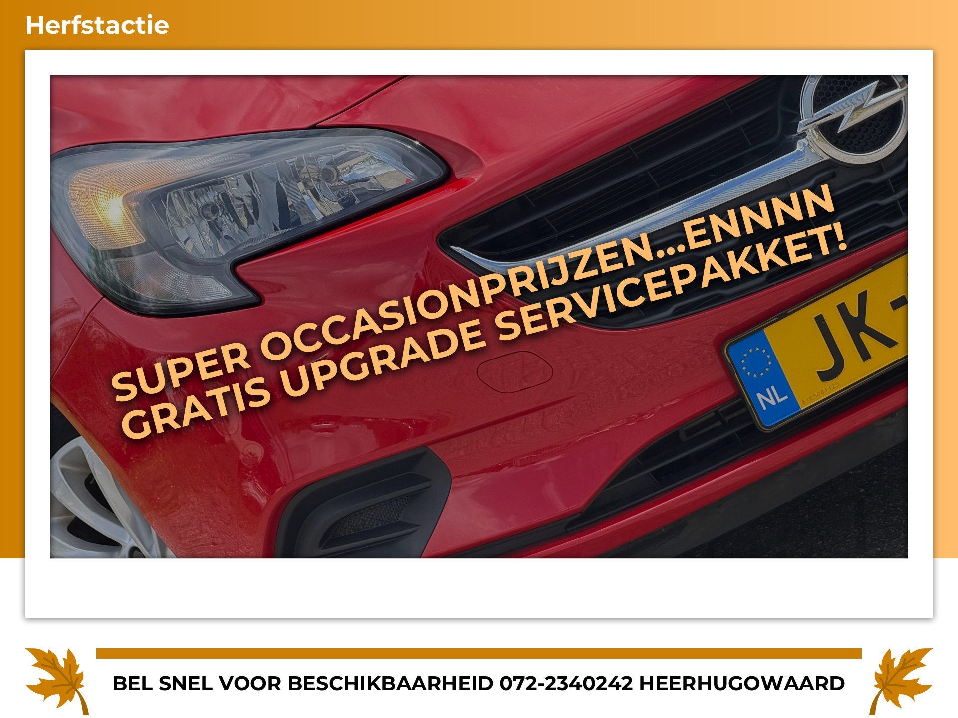 Opel Corsa 1.0 Turbo Edition - Magma Red - LMV/airco- Slecht, Voorwielaandrijving, Gebruikt, Euro 6, 49 €/maand