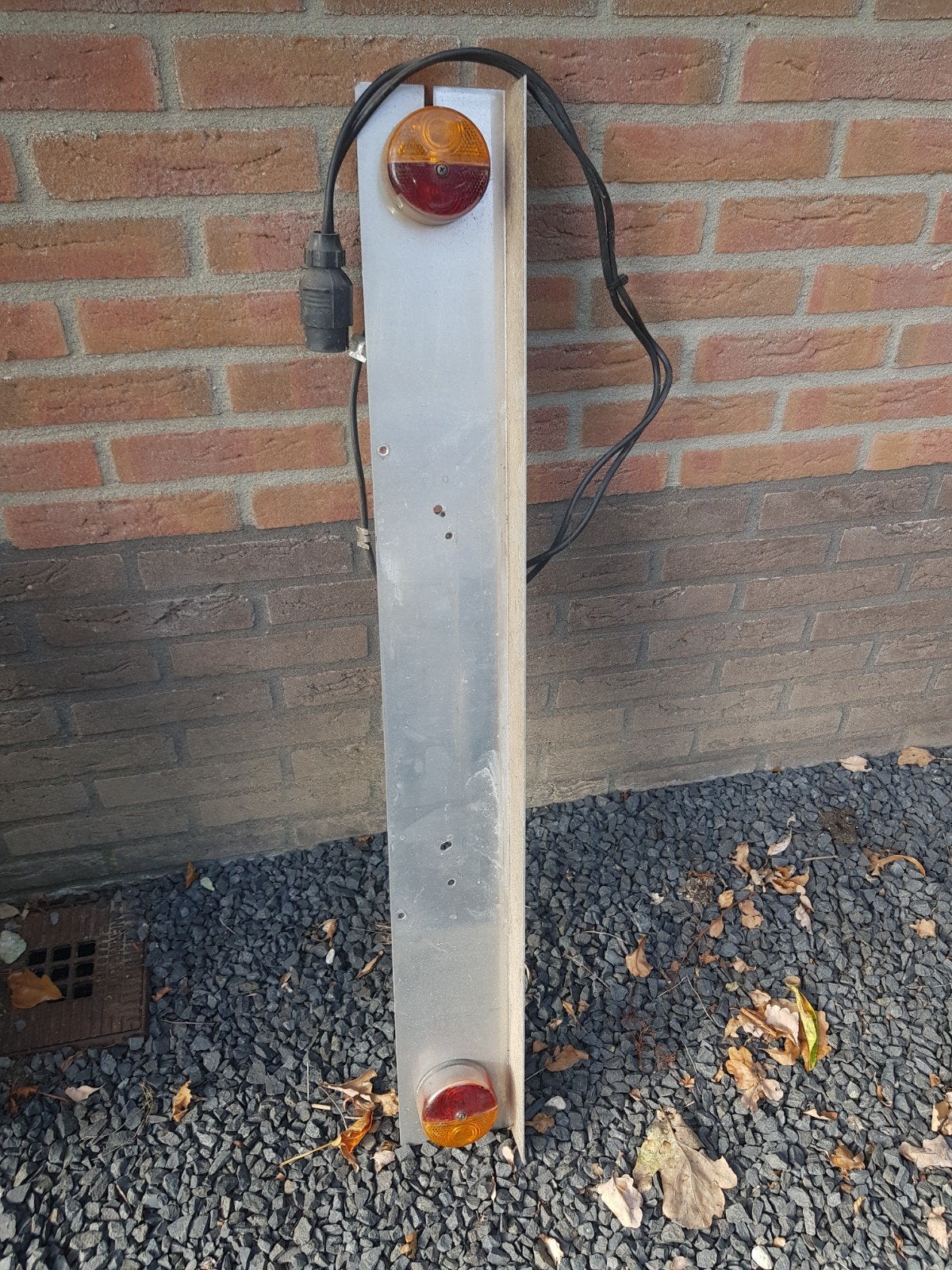 Aluminium lichtbalk voor aanhanger of fietsdrager, Ophalen of Verzenden, Gebruikt