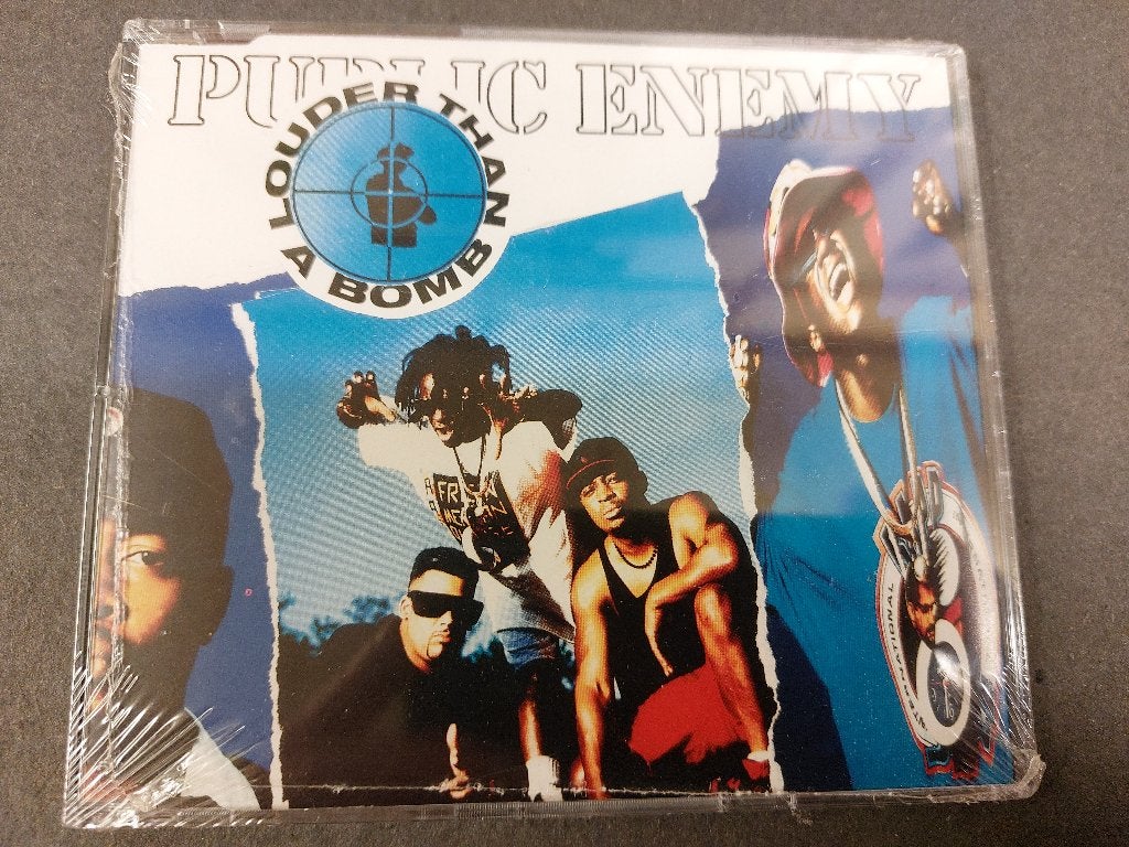 Public Enemy GESEALED CD-single Louder than a bomb 1992, Verzenden, Nieuw in verpakking, Hiphop en Rap