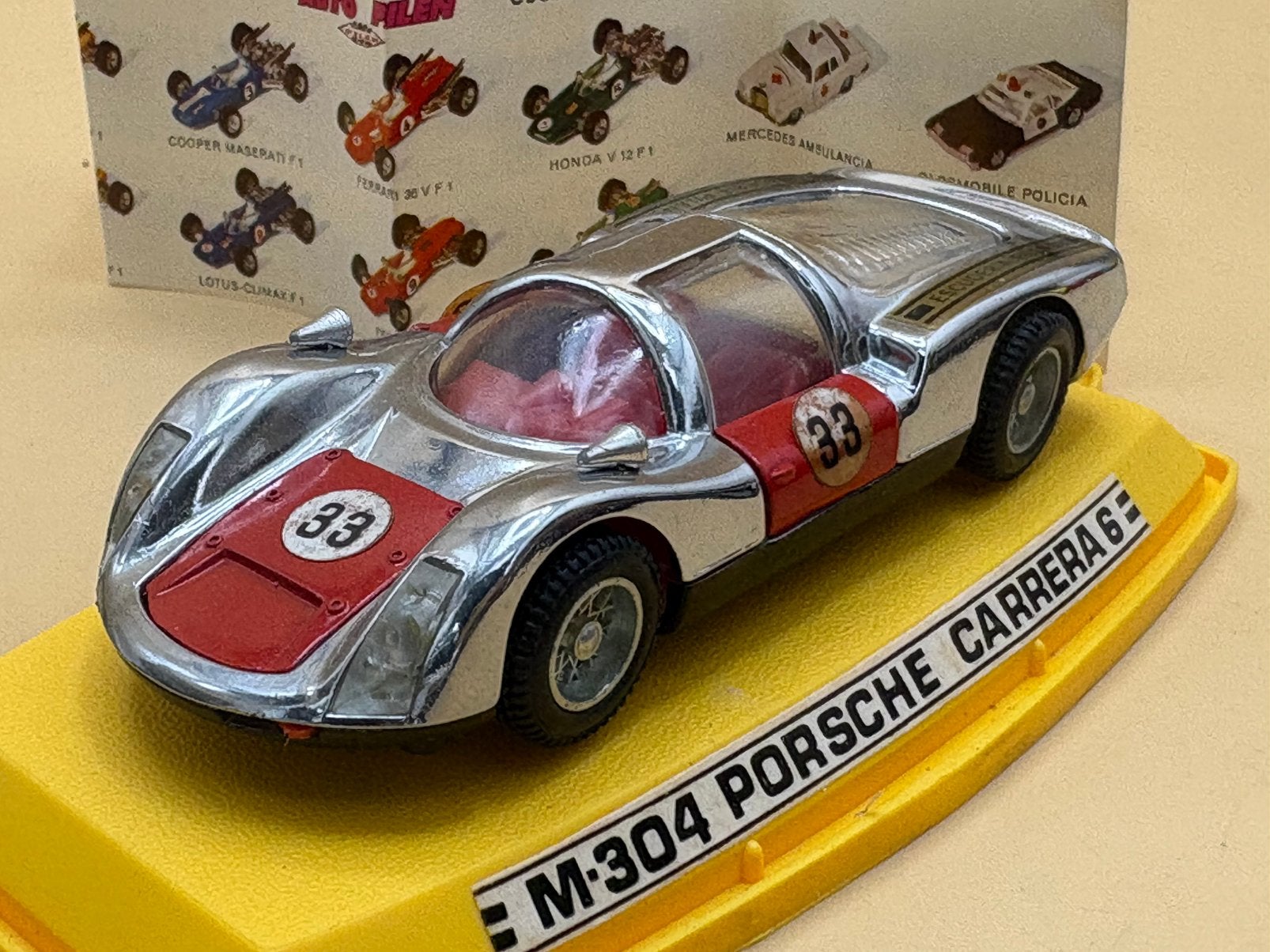 Porsche Carrera 6 1:43 Pilen, Hobby en Vrije tijd, Modelauto's | 1:43, Ophalen of Verzenden, Zo goed als nieuw, Auto, Overige merken