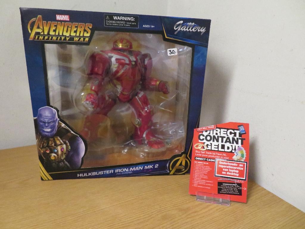 DIAMOND SELECT MARVEL GALLERY IRON MAN MK2 HULKBUSTER, Ophalen, Zo goed als nieuw