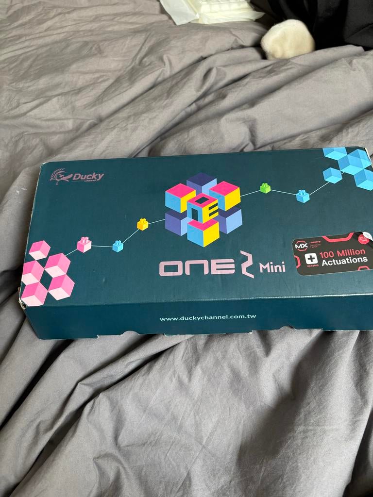 Ducky One 2 Mini, Ophalen of Verzenden, Gebruikt, Wit, 3DS