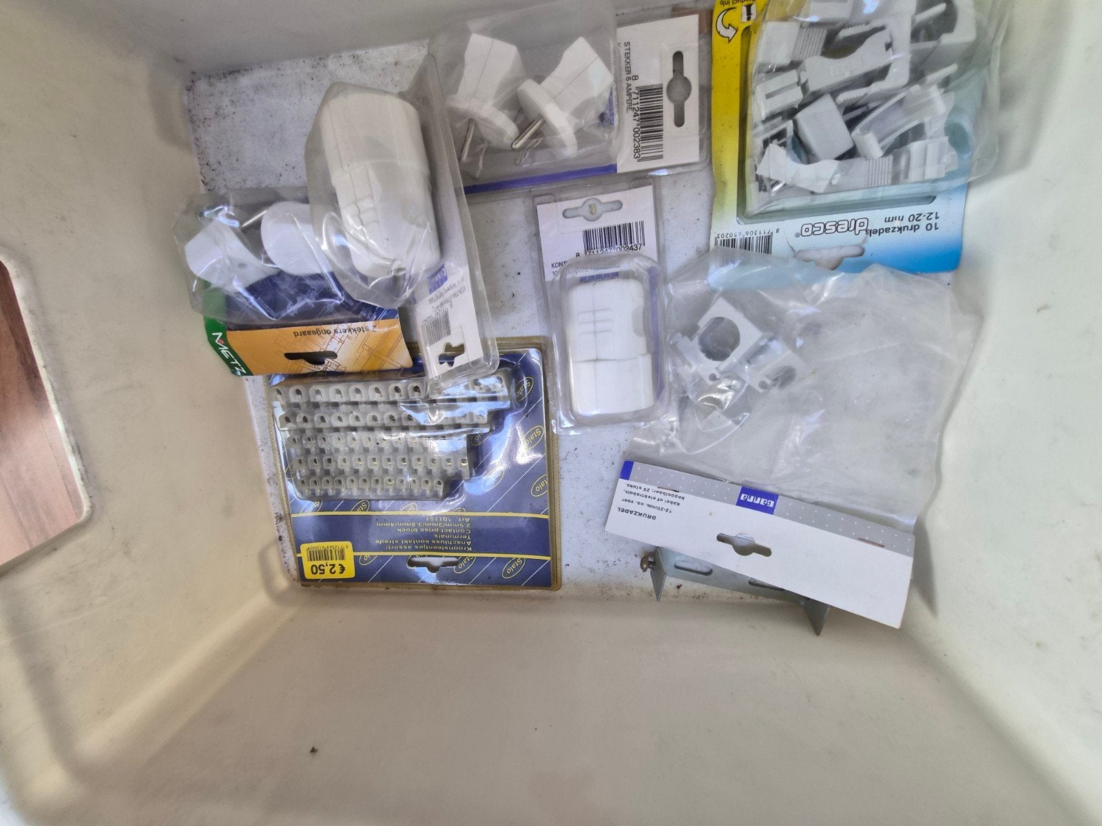 Diverse elektrische installatiematerialen en kabels, Doe-het-zelf en Verbouw, Ophalen