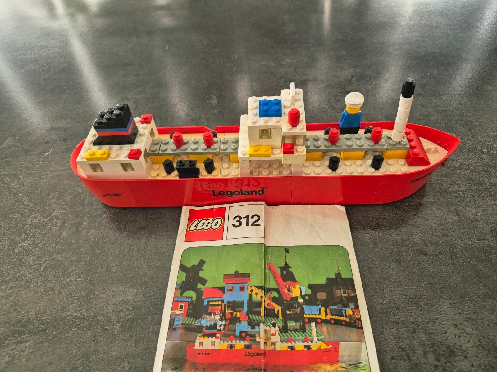 LEGO Legoland 312 Schip met instructieboekje, Ophalen of Verzenden, Gebruikt