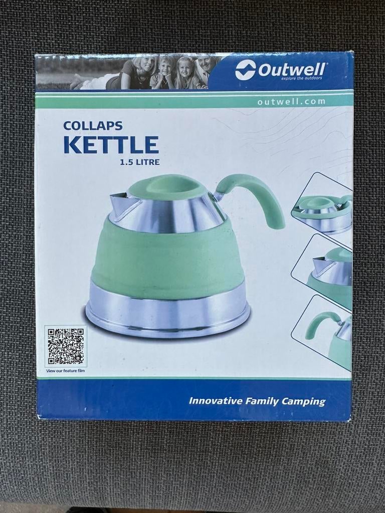 Outwell Collaps Kessel, Witgoed en Apparatuur, Waterkokers, 1 tot 2 liter, Ophalen of Verzenden