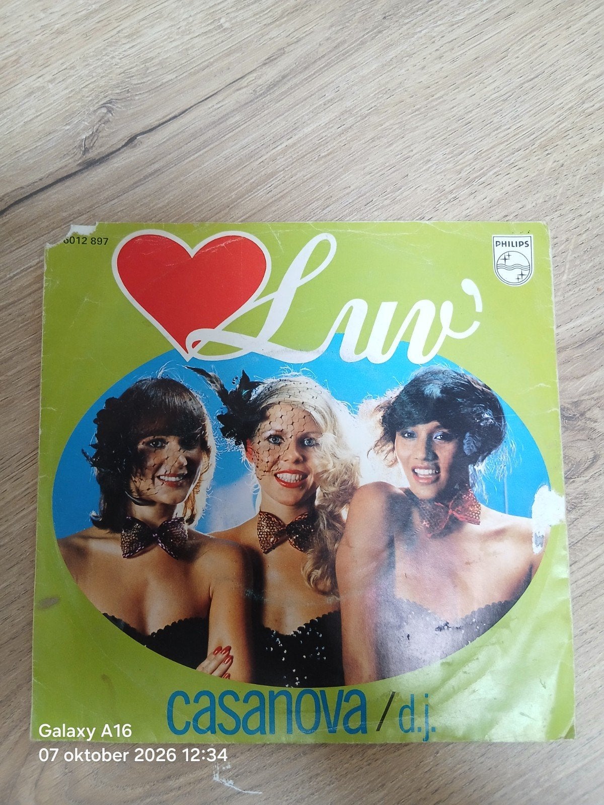 Luv' - Casanova / D.J. (Vinyl Single), LP, Gebruikt, 7 inch, Ophalen of Verzenden