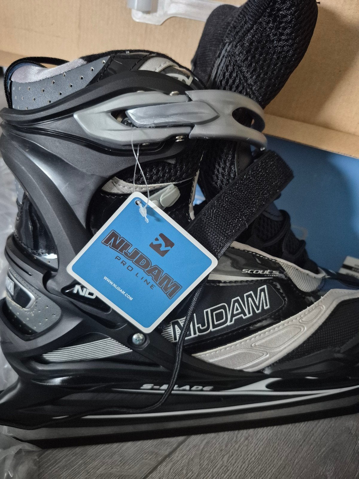 Nijdam IJshockeyschaatsen - Maat 41 - Nieuw in doos, Ophalen of Verzenden, Nieuw, IJshockeyschaatsen, Nijdam