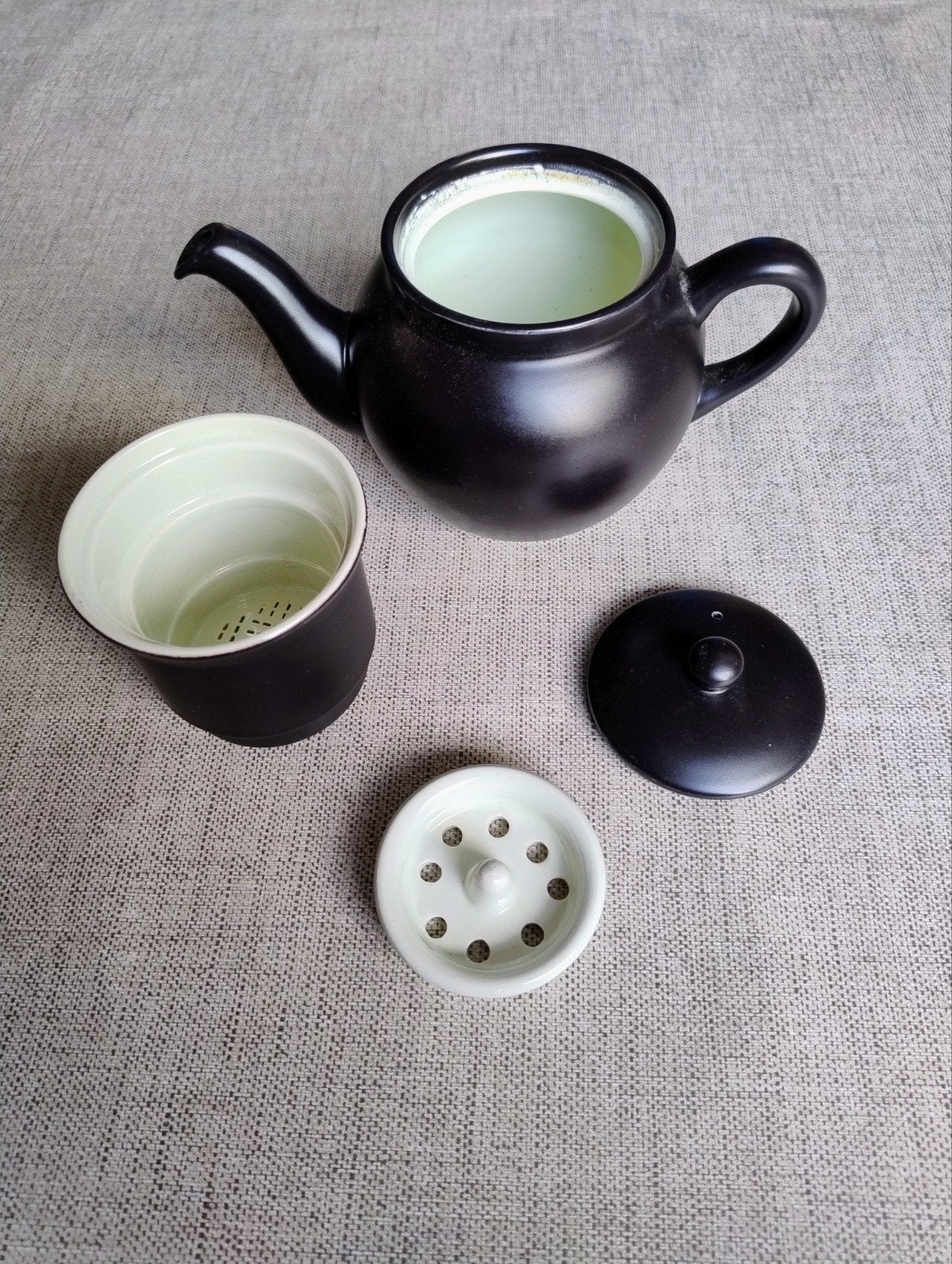 Floris Meydam black prinsses servies zwart wit, Ophalen
