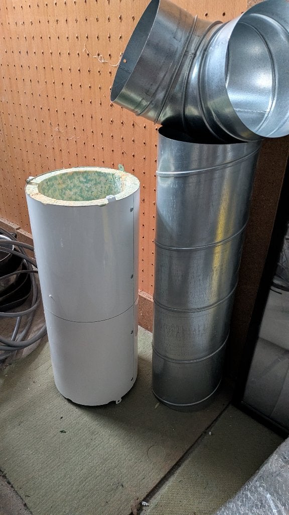 Afzuigkap buis silencer, Witgoed en Apparatuur, Afzuigkappen, Ophalen of Verzenden, Nieuw, Inbouw, 200 tot 400 m³ per uur