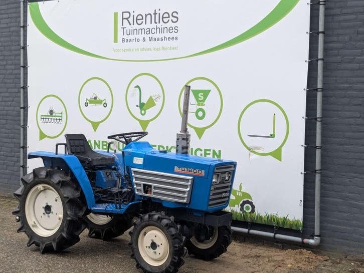 ISEKI TU 1600 Tractor, Trekker 4WD / inclusief kenteken, Niet ingevuld, Cirkelmaaier, Gebruikt, Niet ingevuld