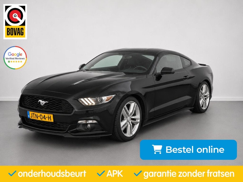 Ford Mustang Fastback 2.3 EcoBoost Stoelventi|Navi|Keyless|S, Automaat, Achterwielaandrijving, Gebruikt, Euro 6