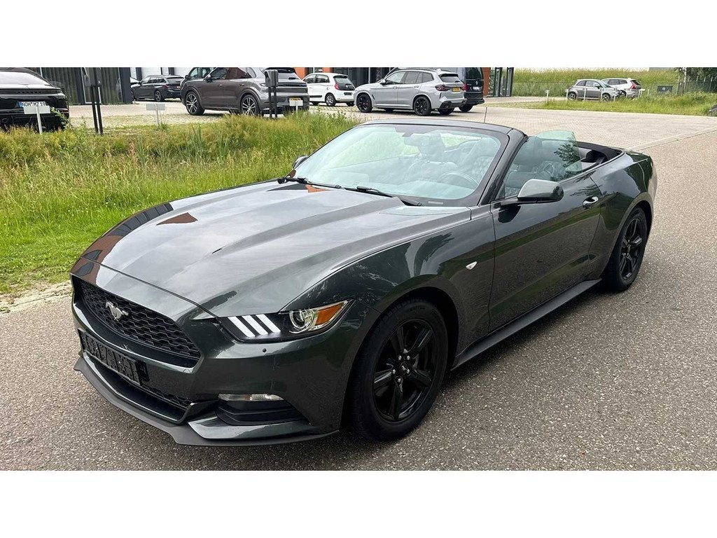 Ford - Mustang - Cabriolet - V6 - 2016 - J-890-GH - Personen, Auto's, Ford, Gebruikt, Euro 6, Cabriolet, Bedrijf