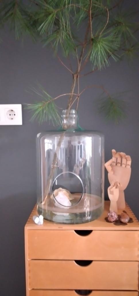 Sissy Boy vaas, Huis en Inrichting, Woonaccessoires | Vazen, Ophalen, Zo goed als nieuw, Overige kleuren, Glas