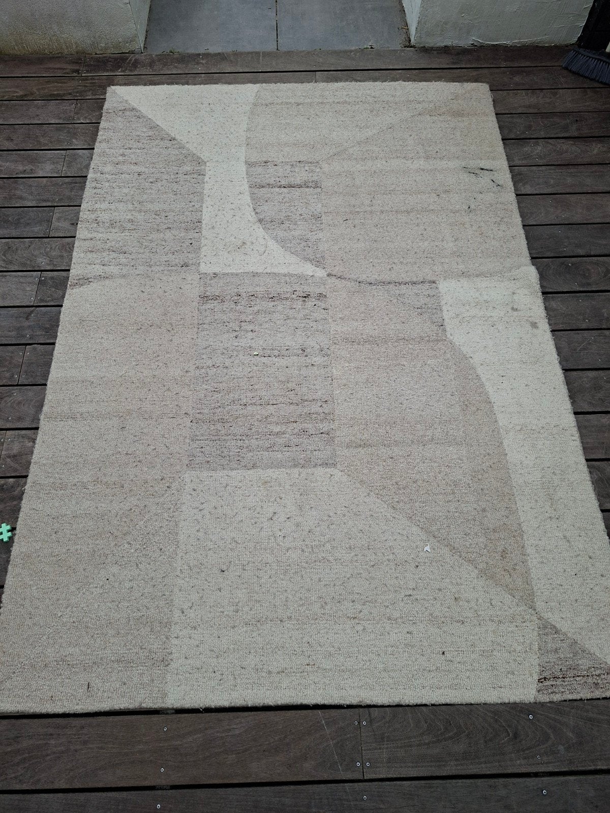 wol vloerkleed Egmond kwantum 160x230 cm, Huis en Inrichting, Ophalen, Gebruikt, 150 tot 200 cm, 200 cm of meer