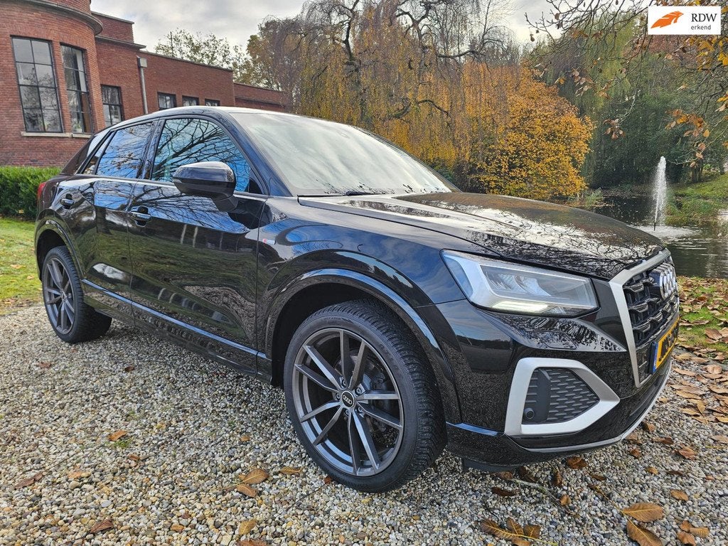 Audi Q2 35 TFSI S Edition AUTOMAAT/leer/NAVI/cruise, Auto's, Audi, Bedrijf, Te koop, Q2, ABS, Adaptive Cruise Control, Airbags