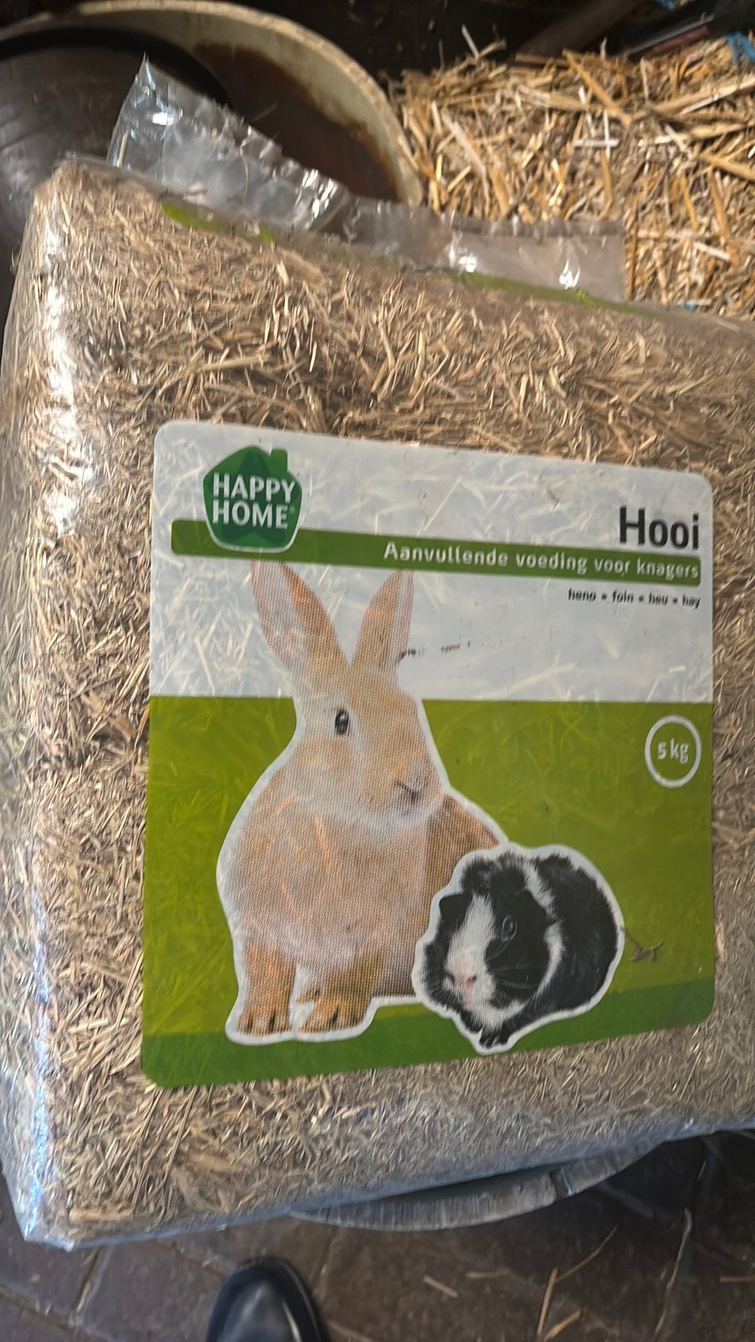 Nieuw, 5kg hooi voor konijn of knaagdier, Ophalen of Verzenden, Nieuw, Verzorging