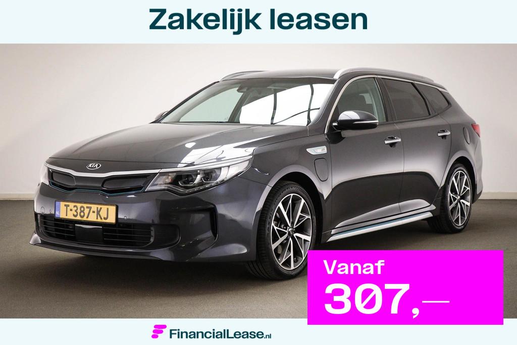 Kia Optima Sportswagon 2.0 GDI PHEV Business DynamicLine | N, Gebruikt, Met garantie (alle), Leder en Stof, Plug-in hybride