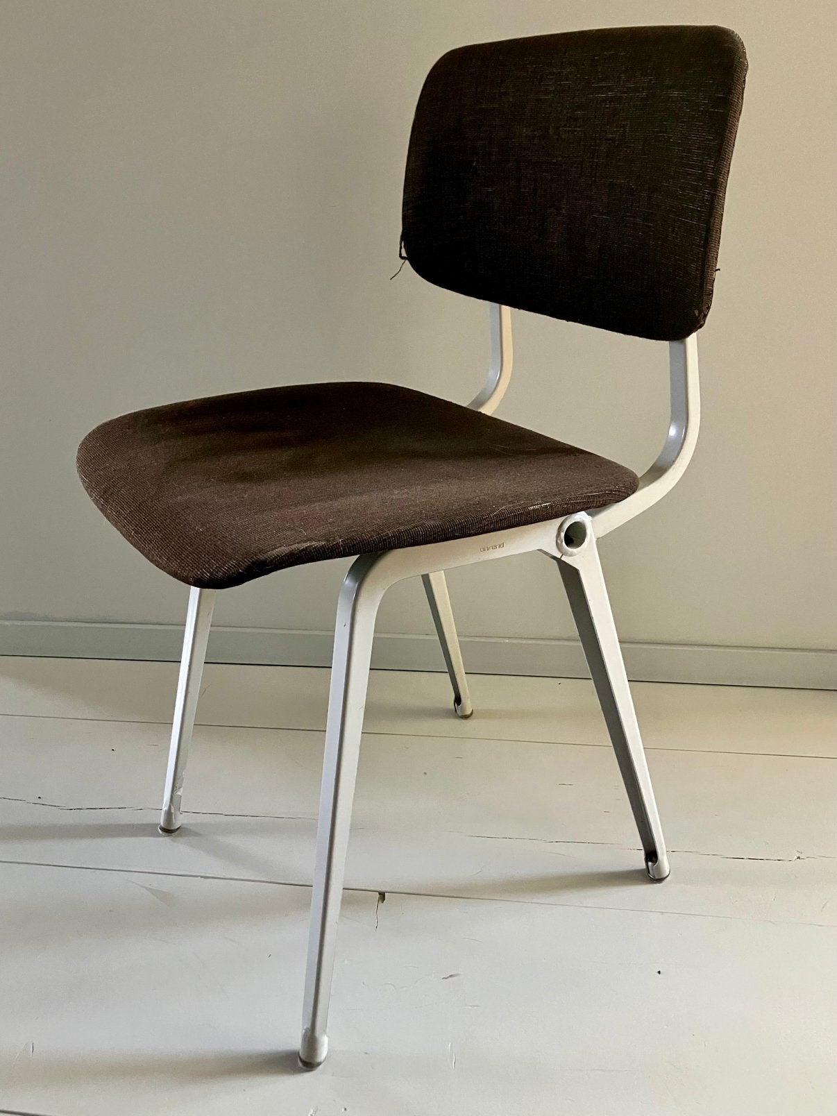 1x Revolt stoel Friso Kramer voor Ahrend, Ophalen, Gebruikt, Design, Retro, Vintage, Bruin