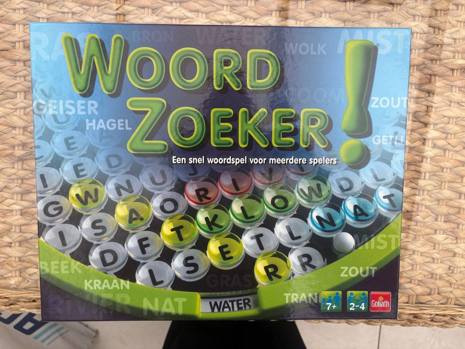 Woordzoeker Bordspel - Goliath, Hobby en Vrije tijd, Gezelschapsspellen | Bordspellen, Drie of vier spelers, Ophalen of Verzenden