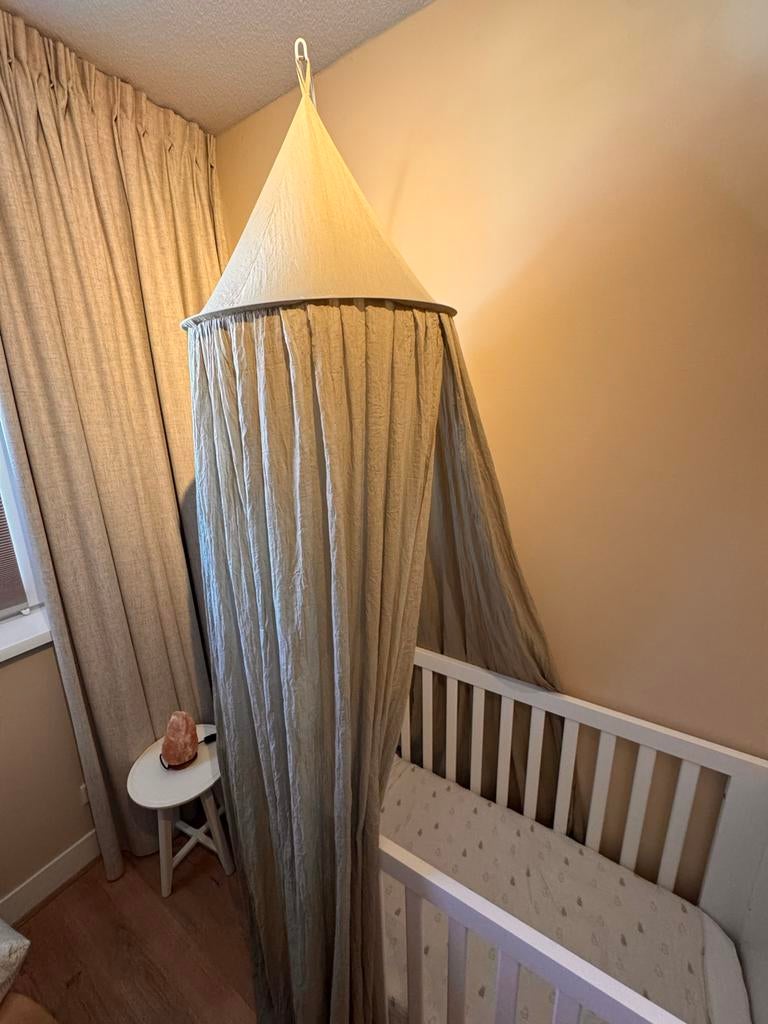 Jollein klamboe met standaard - 245 cm, Kinderen en Baby's, Kinderkamer | Inrichting en Decoratie, Ophalen, Zo goed als nieuw