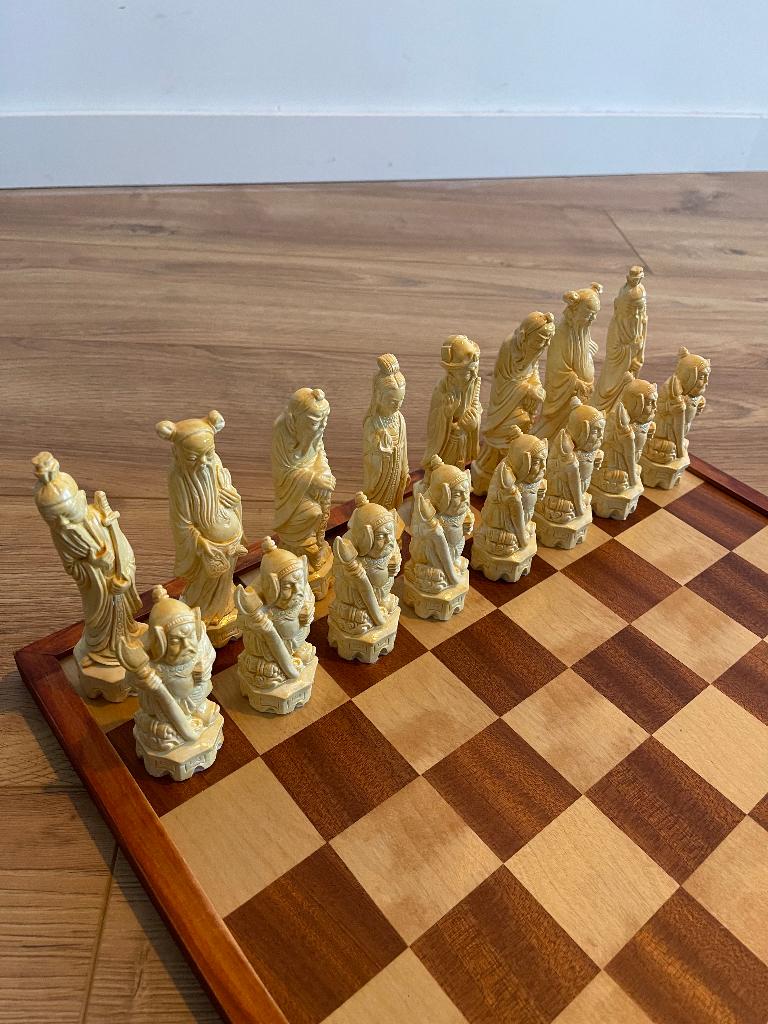 Chinees schaakspel, Een of twee spelers, Ophalen of Verzenden, Zo goed als nieuw