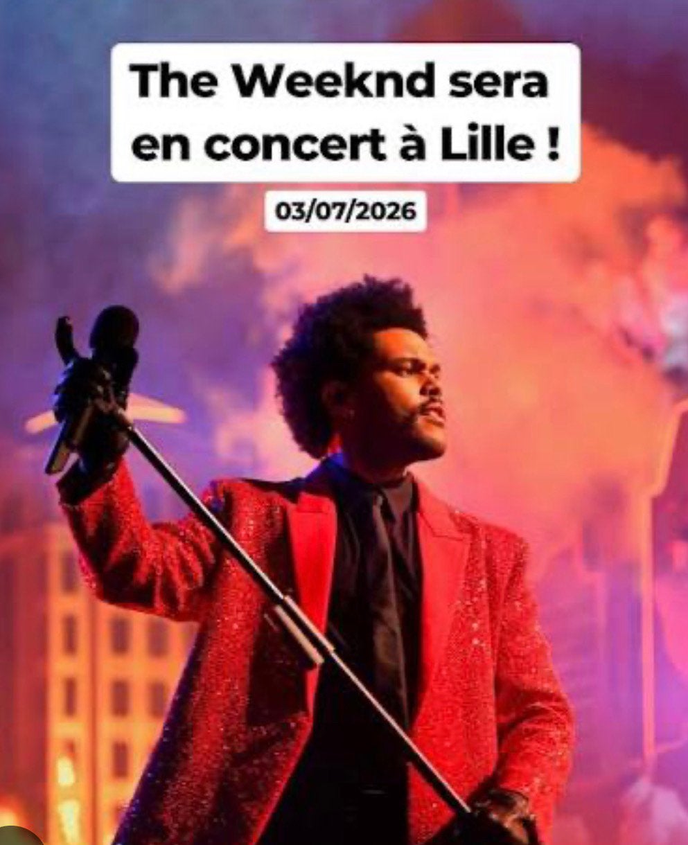 The Weeknd tickets Lille, Twee personen, Juli