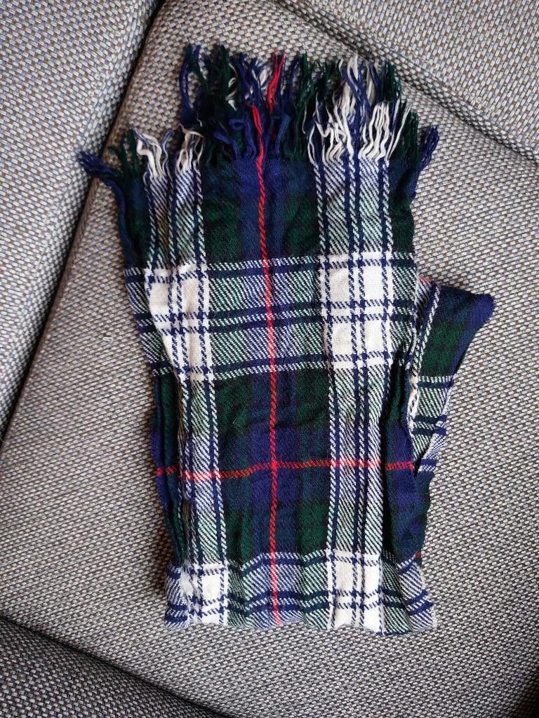 Nieuwe geruite sjaal | donkerblauw/groen/rood | winter sjaal, Nieuw, Onbekend, Sjaal, Ophalen