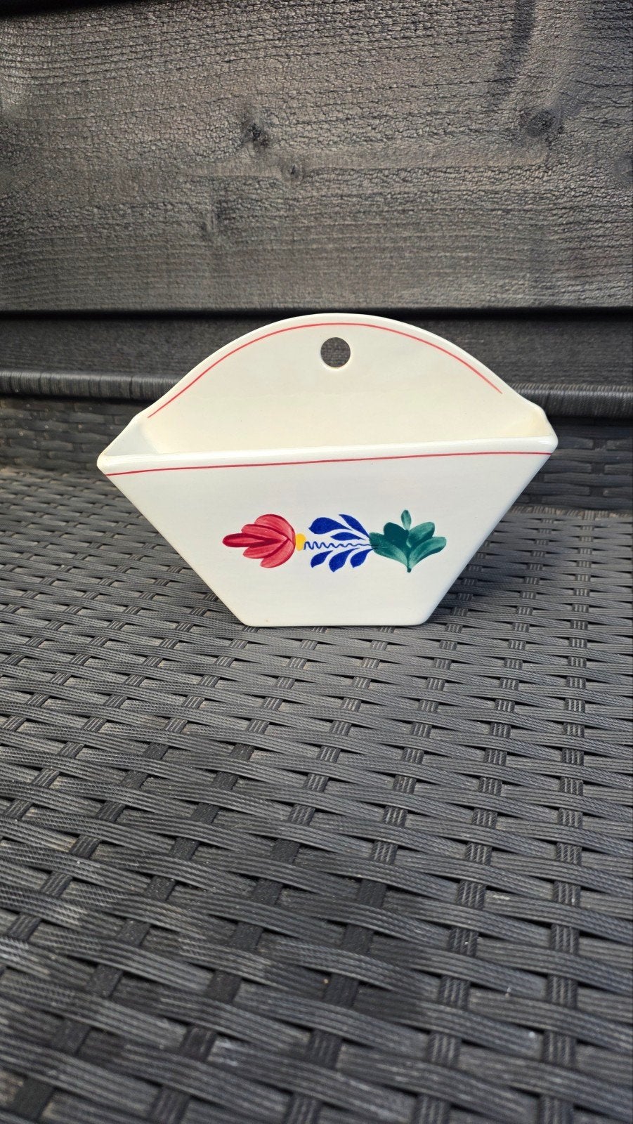 Koffiezakhouder Boerenbont, Ophalen of Verzenden, Zo goed als nieuw, Aardewerk, Overige typen