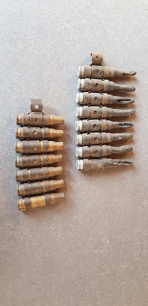 Losse flodders, 2 setjes 1x koper en 1x plastic, Ophalen of Verzenden, Landmacht, Nederland