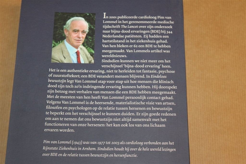 Eindeloos Bewustzijn — Bijna-Doodervaring, Pim v. Lommel, Ophalen of Verzenden, Gelezen, Overige onderwerpen, Achtergrond en Informatie