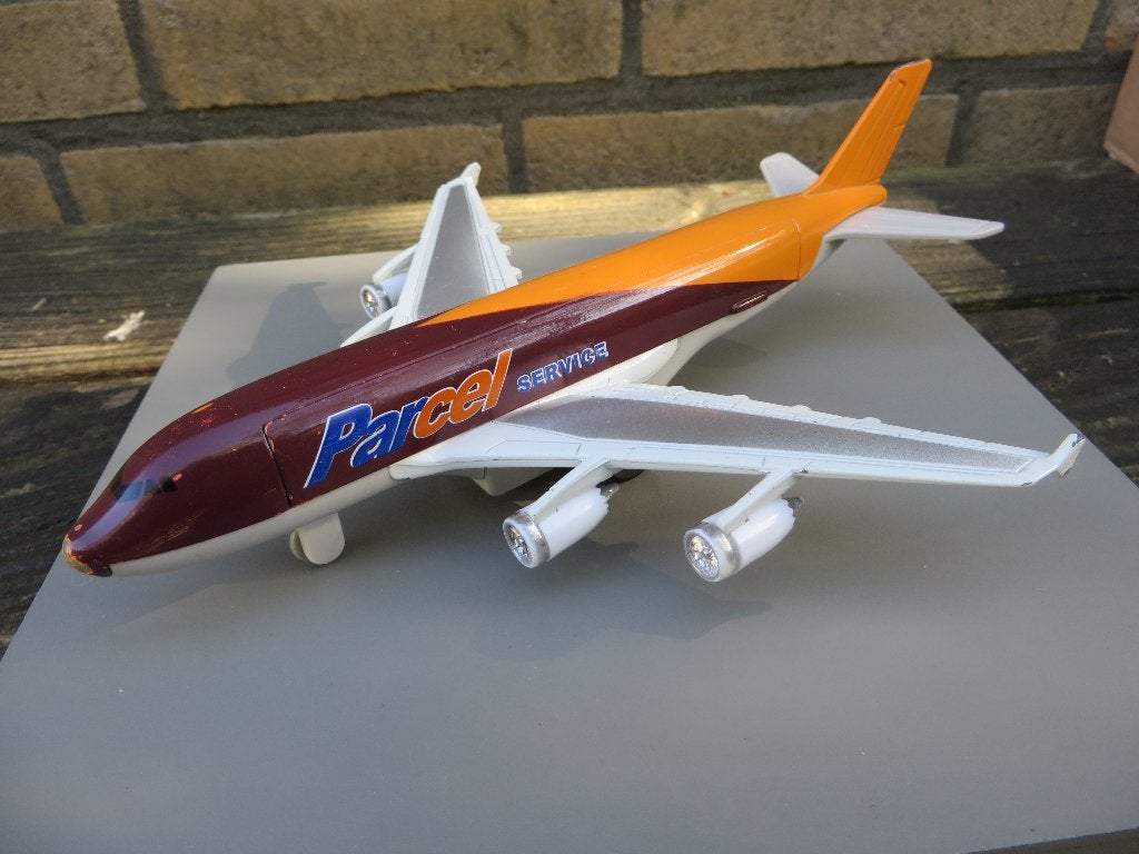 Made in China GOKI Cargo Airplane vrachtvliegtuig 19cm, Ophalen of Verzenden, Zo goed als nieuw, Schaalmodel