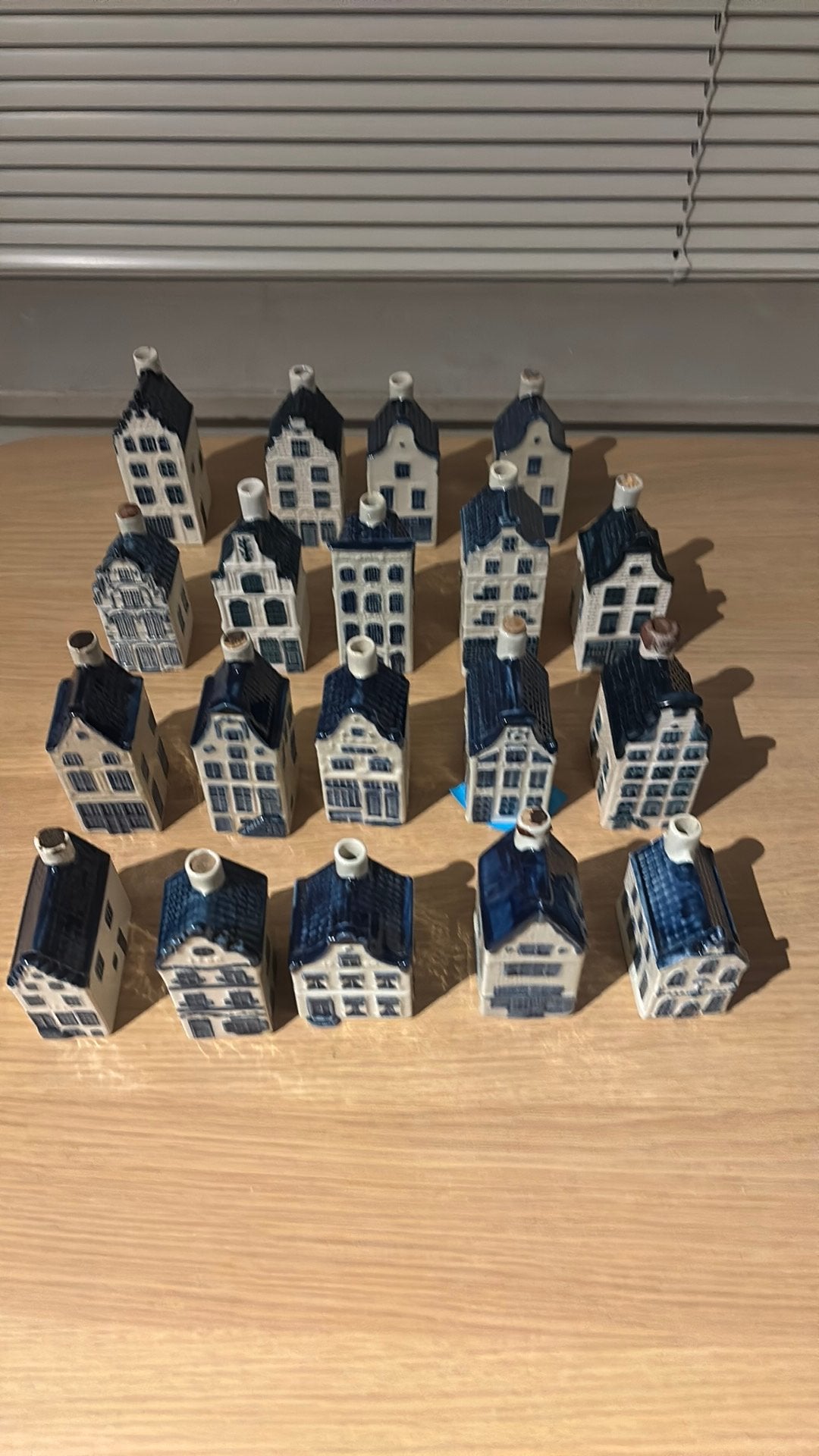KLM Rynbende huisjes, Verzamelen, Ophalen of Verzenden, Zo goed als nieuw, 1 t/m 20