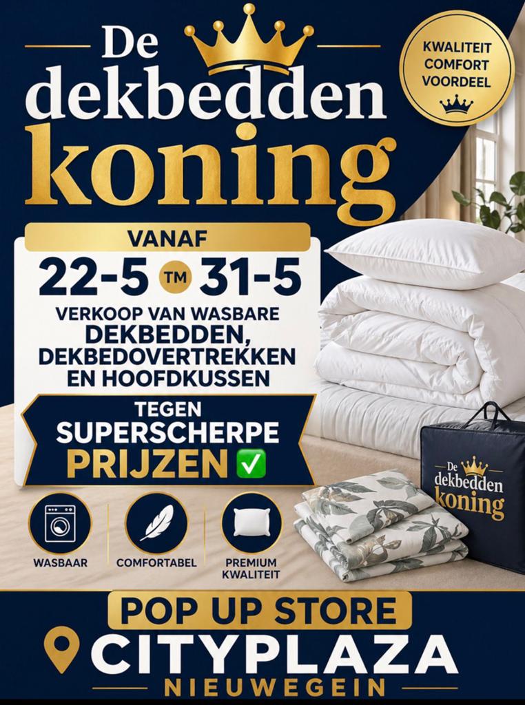 Uitwasbare dekbedden sleeptime   enz, Huis en Inrichting, Slaapkamer | Beddengoed, Eenpersoons, Wit, Nieuw, Ophalen of Verzenden