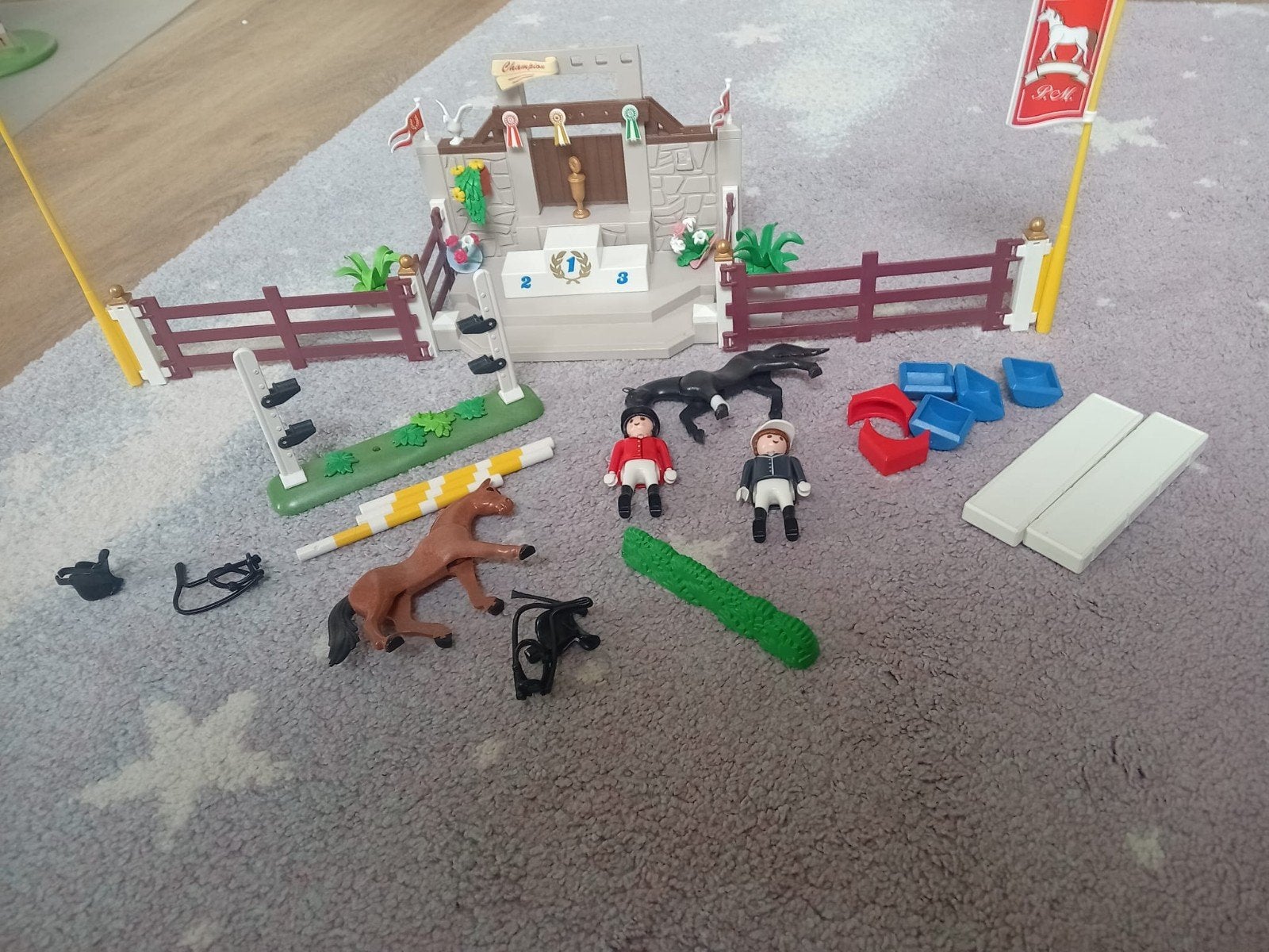 Playmobil 5224 Wedstrijdring, Kinderen en Baby's, Speelgoed | Playmobil, Ophalen, Gebruikt, Losse onderdelen, Overige typen
