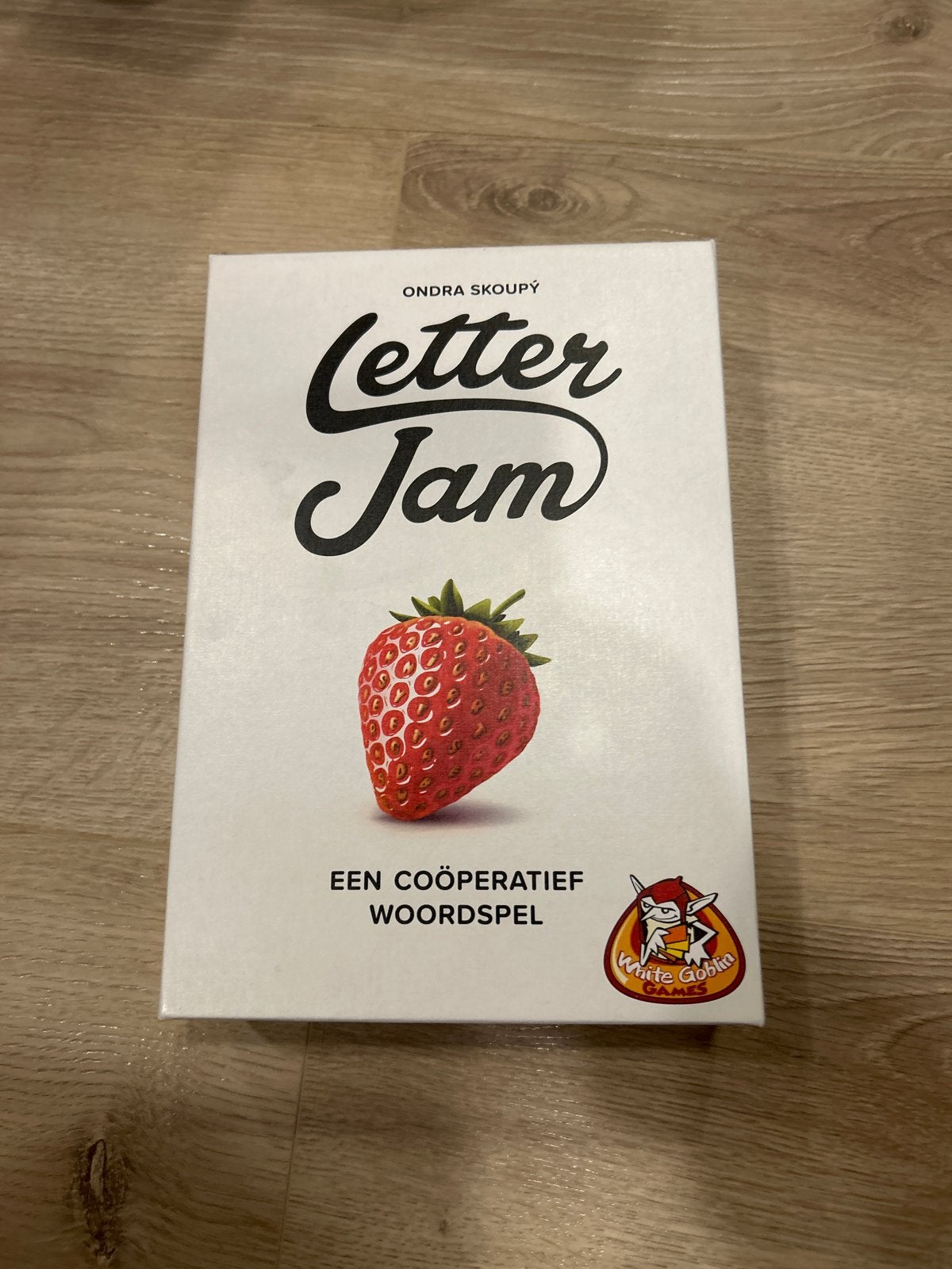 Letter Jam - Zo goed als nieuw, uitverkocht spel, Drie of vier spelers, Ophalen of Verzenden, Zo goed als nieuw