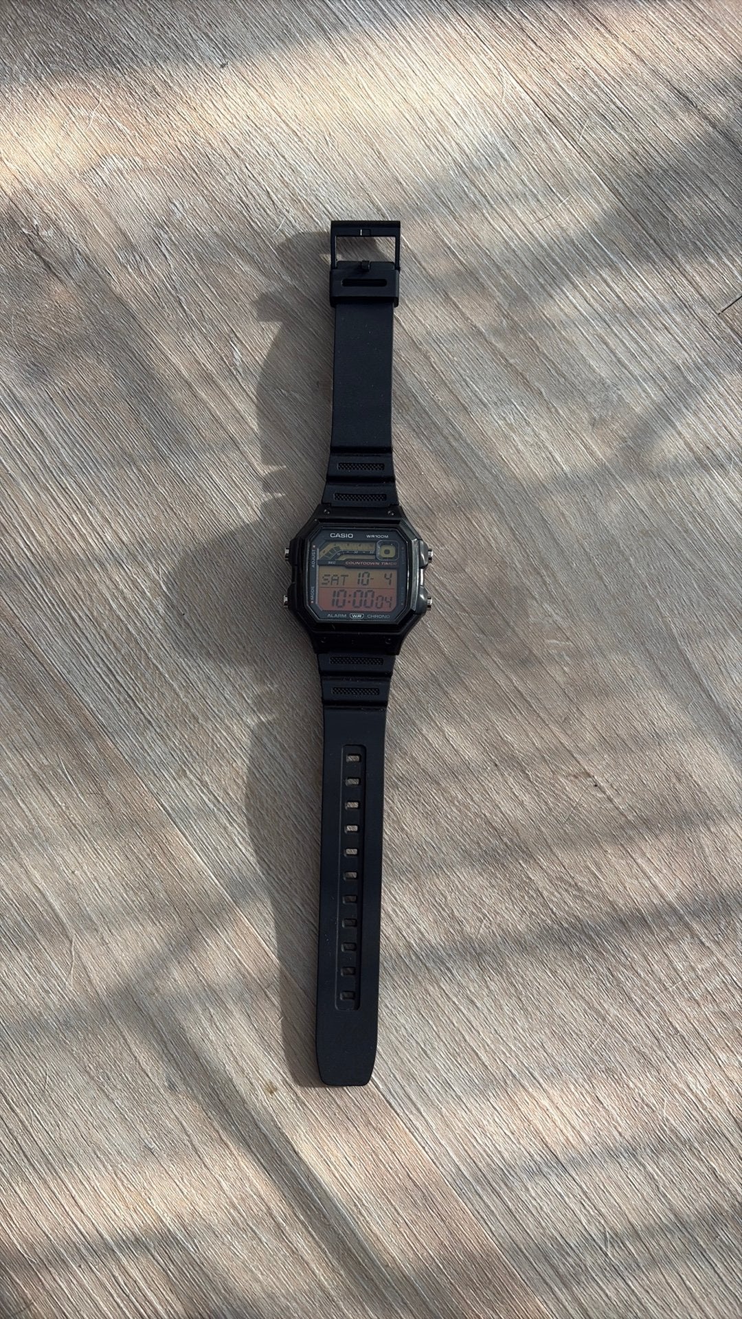 Casio WS-1600 H, Overige merken, Overige materialen, Kunststof, Ophalen of Verzenden