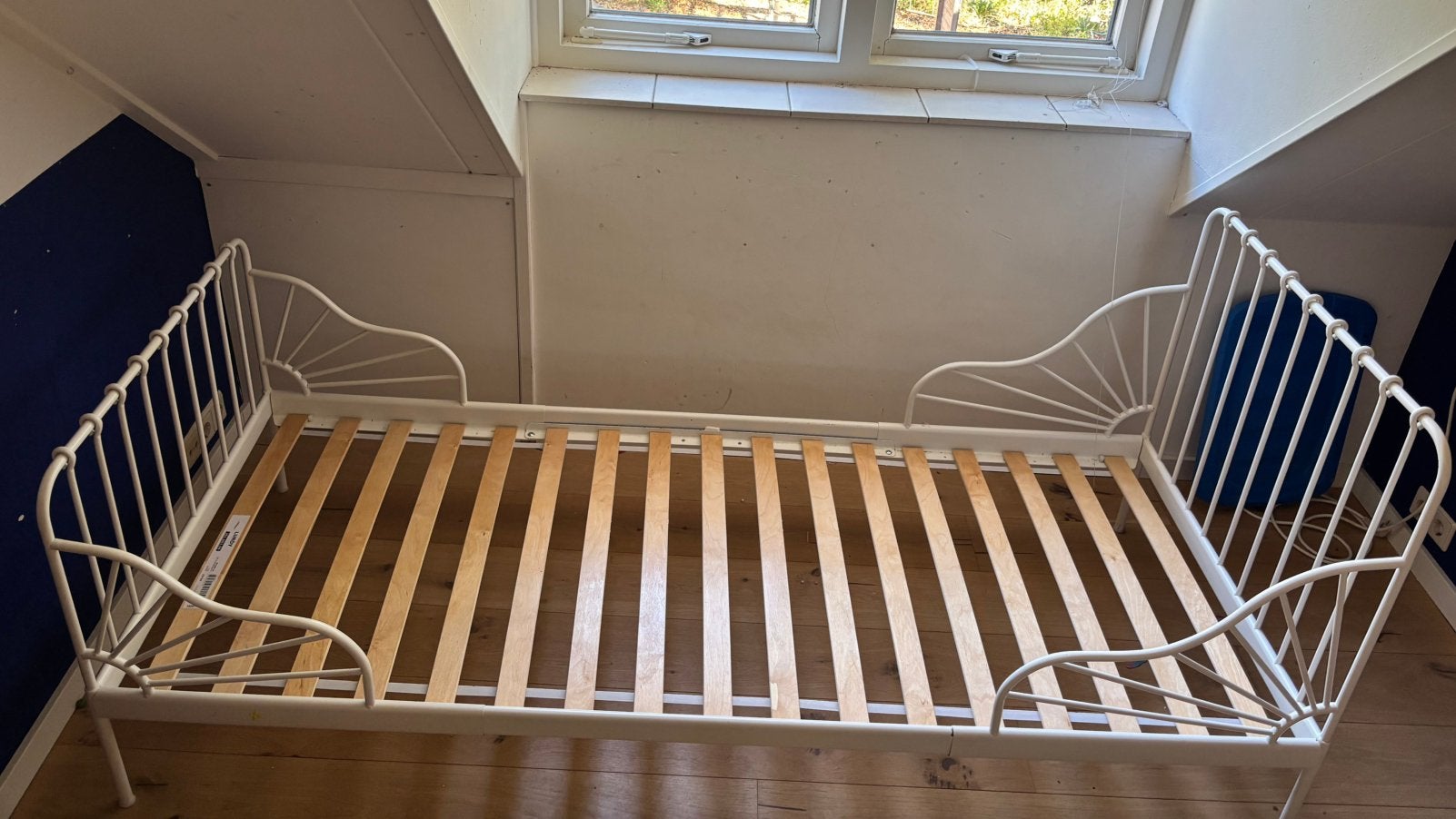 Meegroei kinderbed, Kinderen en Baby's, Ophalen, 85 tot 100 cm, Gebruikt, Lattenbodem