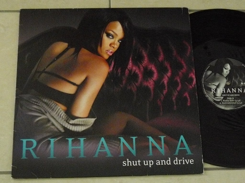 promo maxi single Rihanna - Shut up and drive, Promo, Verzenden, Gebruikt