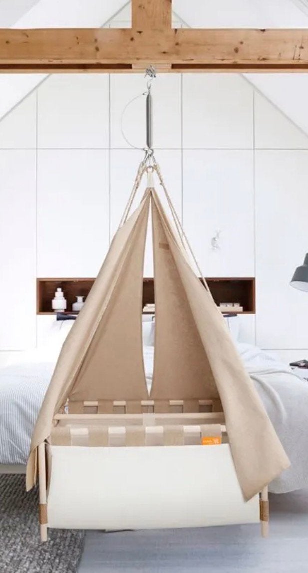 Hussh Cradle Hangwieg Enkel - Comfortabel en Veilig, Ophalen, Gebruikt, Eenpersoons
