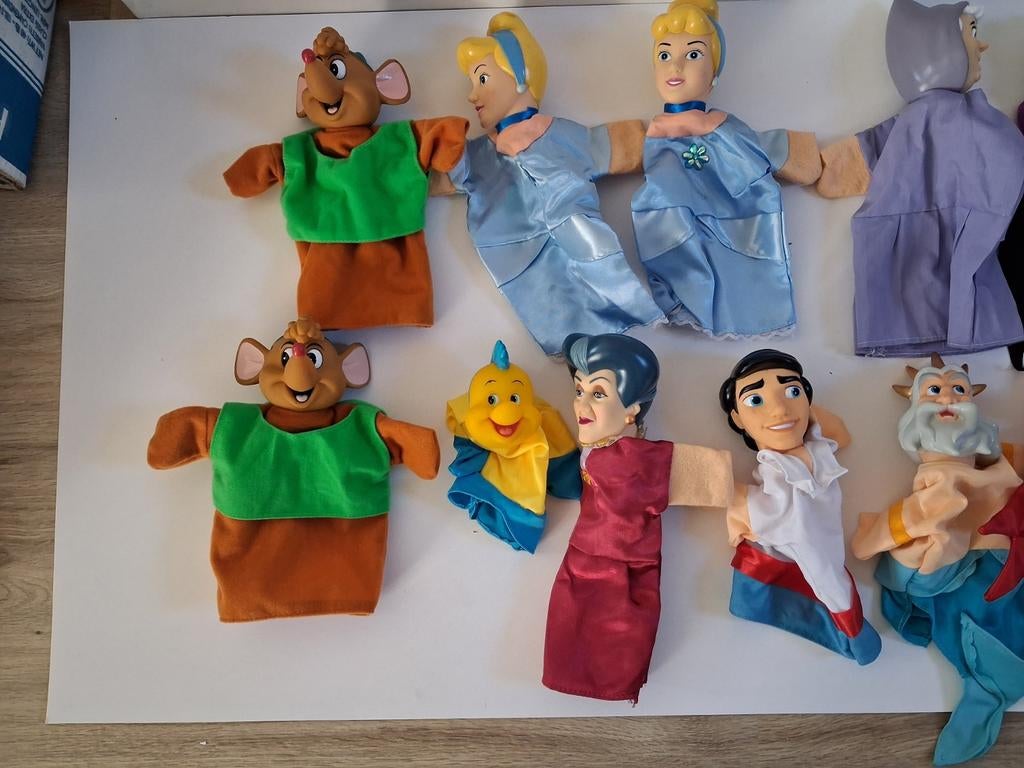 Poppenkastpoppen, z.g.a.n., Ophalen of Verzenden