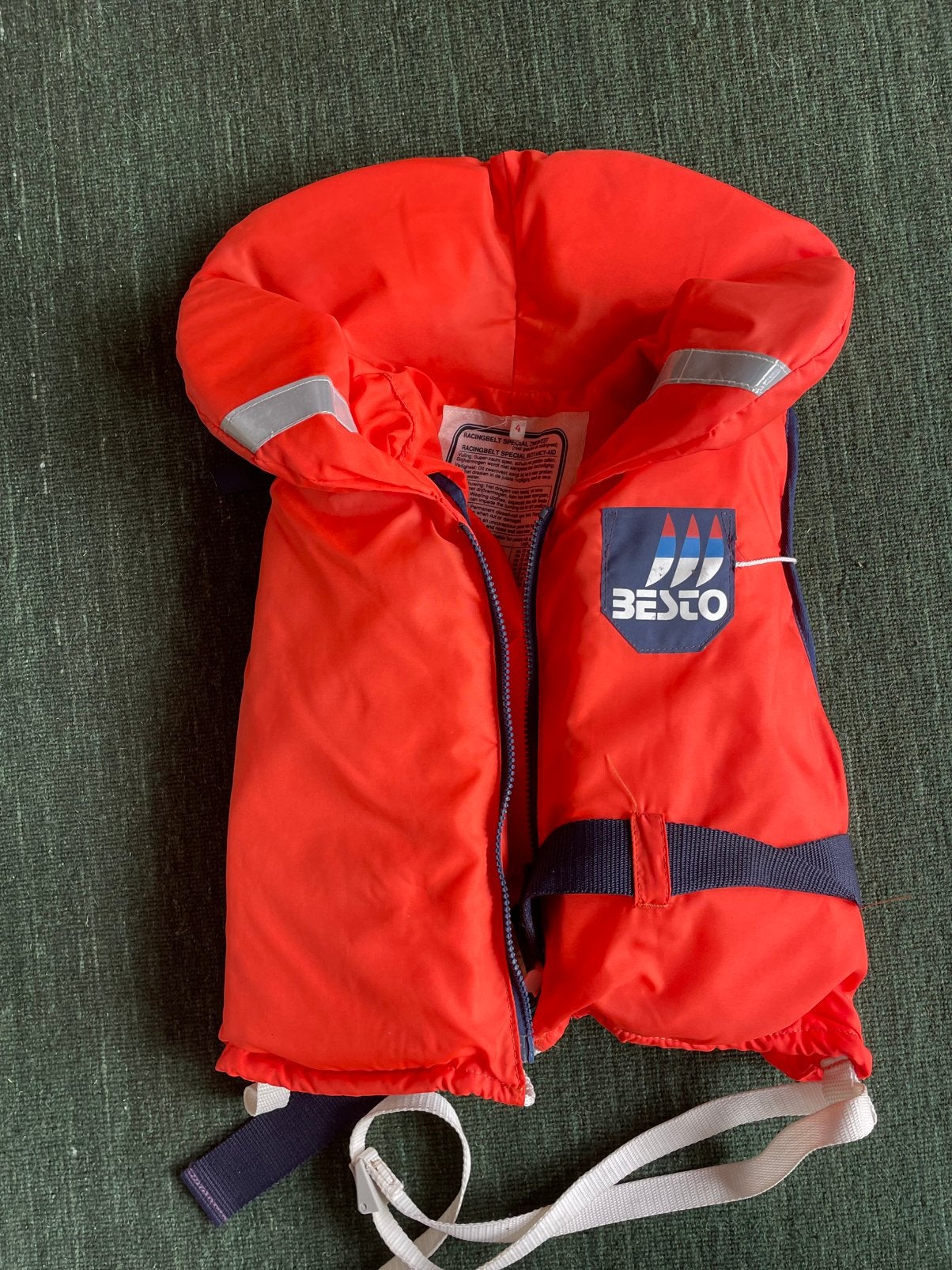 3 Besto reddingsvesten in 3 maten te koop, Watersport en Boten, Ophalen of Verzenden, Gebruikt, Dame of Heer, Reddingsvest of Zwemvest