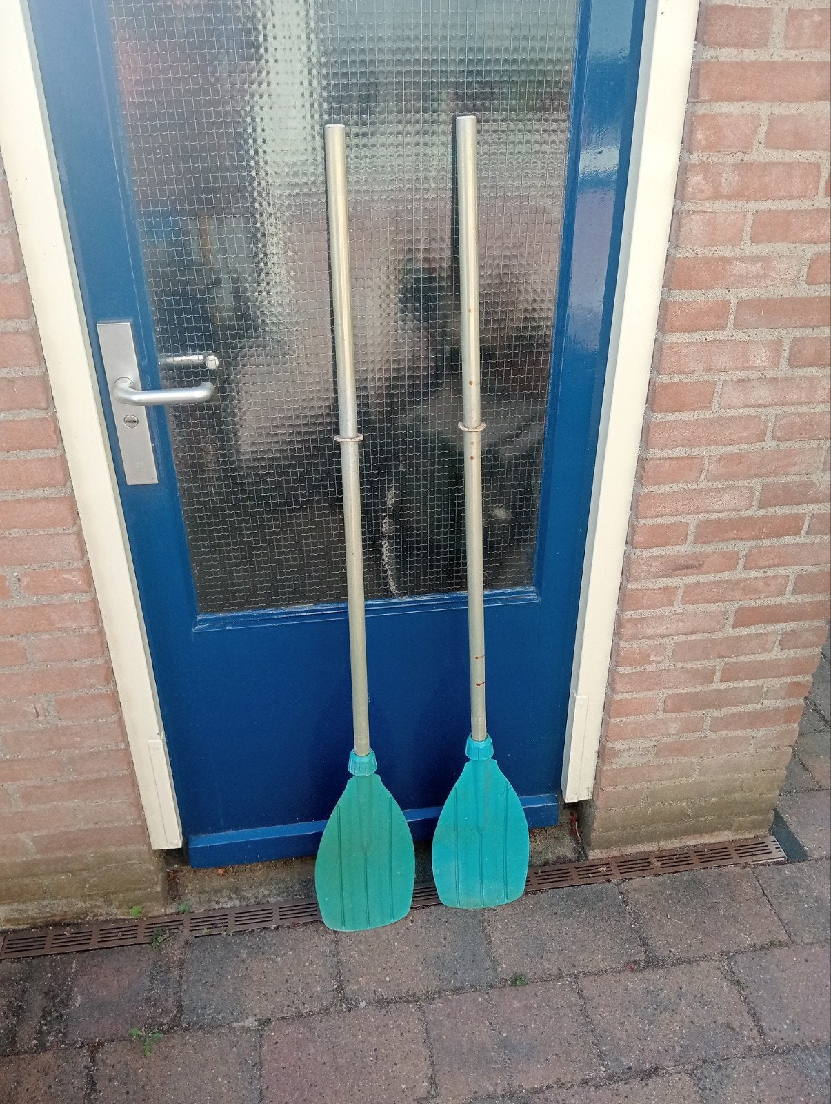 Vintage trex roeispanen roei peddels verstelbaar, Ophalen of Verzenden, Gebruikt