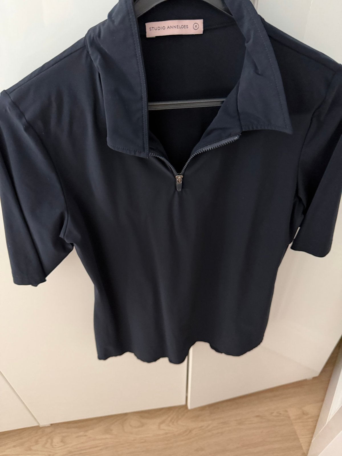 Studio Anneloes Polo Shirt Donkerblauw Maat M, Maat 38/40 (M), Blauw, Ophalen of Verzenden, Zo goed als nieuw