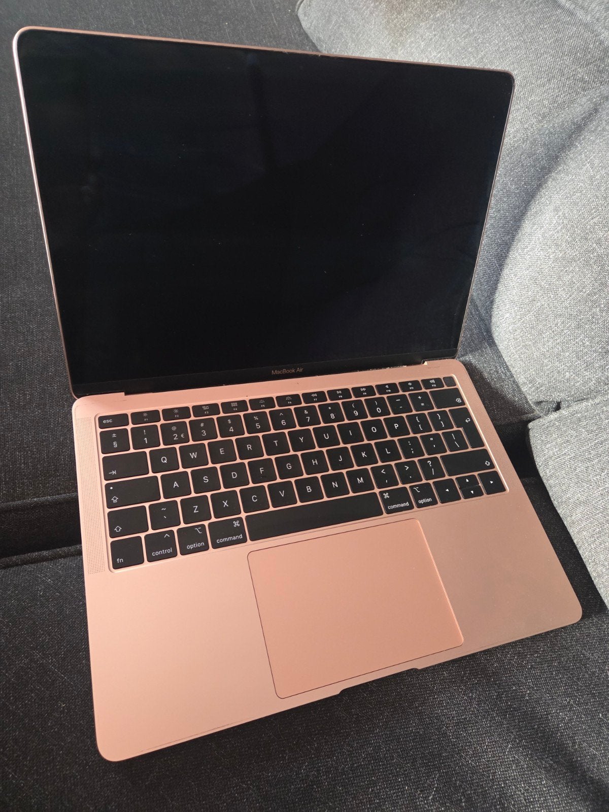 MacBook Air Retina 13 inch - Roségoud, Computers en Software, Apple Macbooks, Qwerty, 13 inch, Ophalen of Verzenden, Zo goed als nieuw