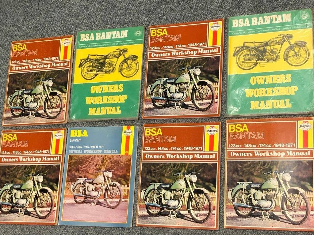 BSA BANTAM HAYNES BSA manuals werkplaatshandboeken ** NIEUW, Ophalen of Verzenden, Overige merken