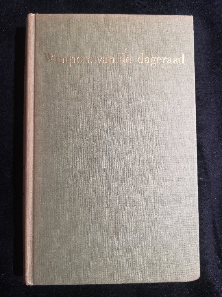Ine ten Broeke Bruins, Wimpers van de dageraad, Ophalen of Verzenden, Gelezen