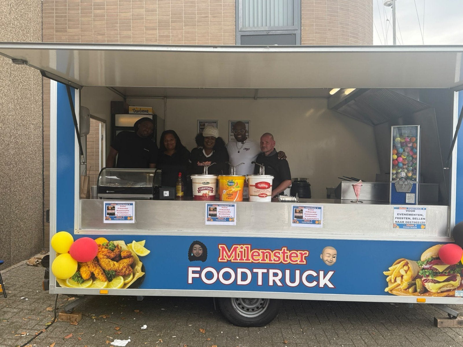 Snackwagen onbeperkt frietjes, snacks voor feesjes0657962120, Ophalen of Verzenden, Nieuw, Versiering, Abraham of Sarah