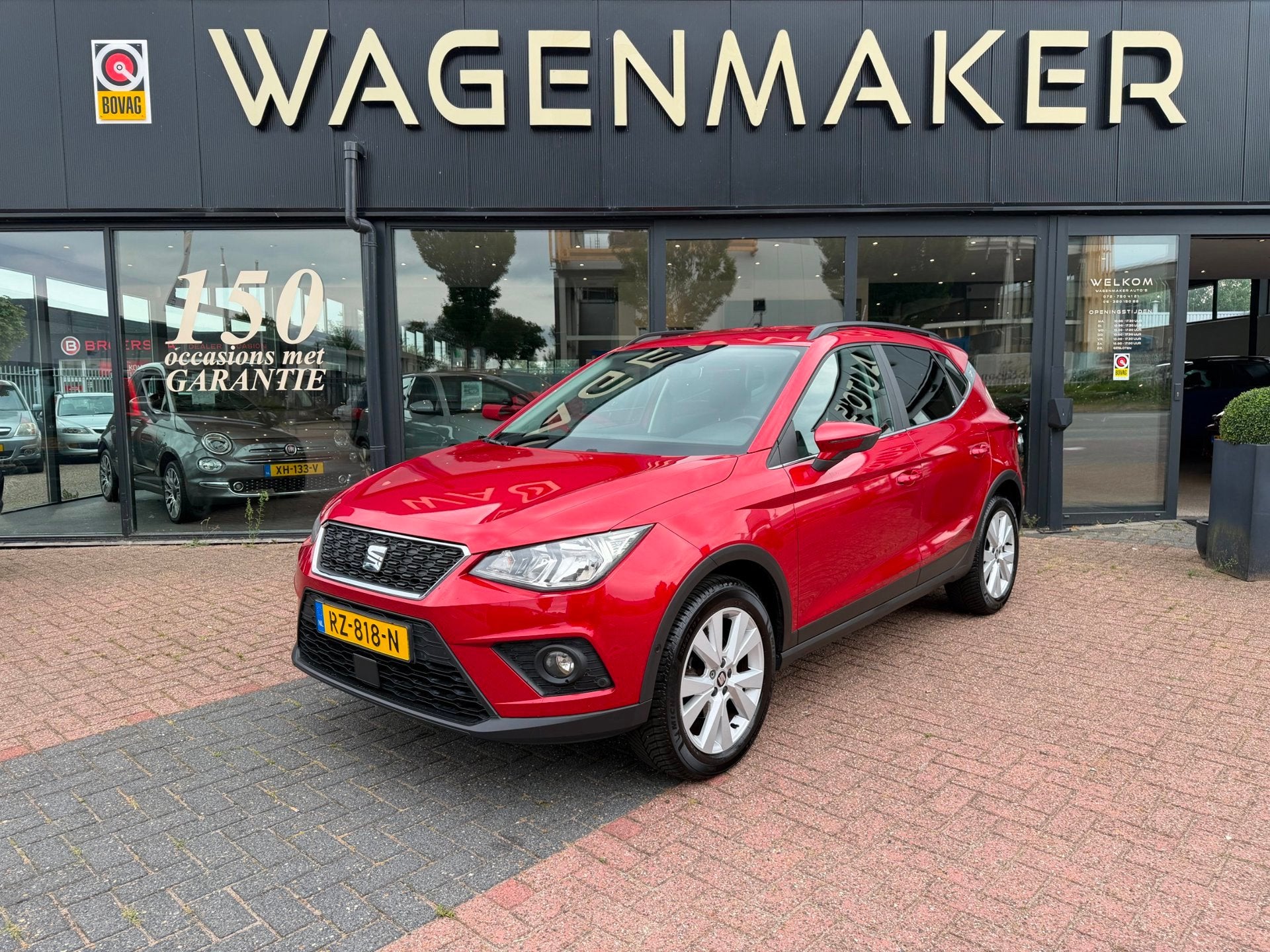 Seat Arona 1.0 TSI Style Launch Ed Clima|ACC|NAV|CAM|DealerO, Auto's, Seat, Voorwielaandrijving, Stof, Gebruikt, 49 €/maand